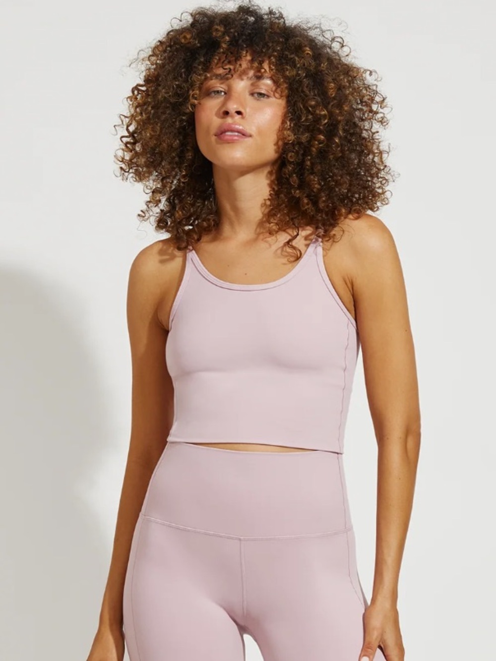 Left on Friday Barre tank Super- Mauve